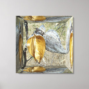 Impressão Em Tela Vagens do Milkweed - caixa do espelho