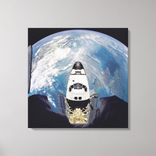 Impressão Em Tela Vaivém espacial