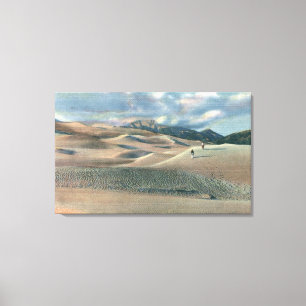 Impressão Em Tela Vale do San Luis, Colorado - grandes dunas de