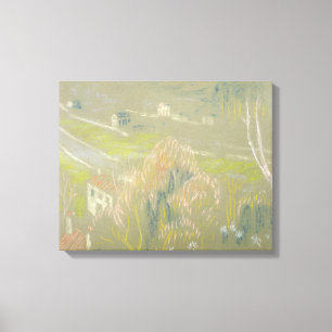 Impressão Em Tela Vale entre Santo-Germano e Mareil