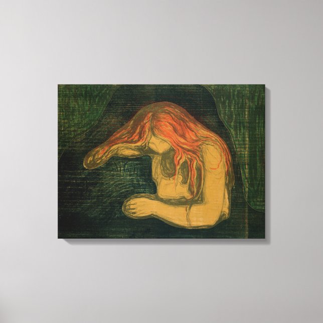 Impressão Em Tela Vampiro (Frente)