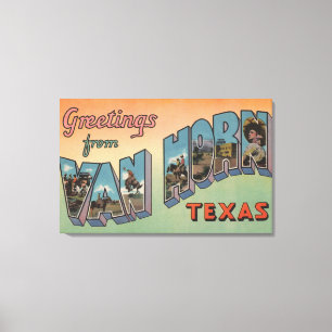 Impressão Em Tela Van Chifre, Texas - grandes cenas da letra