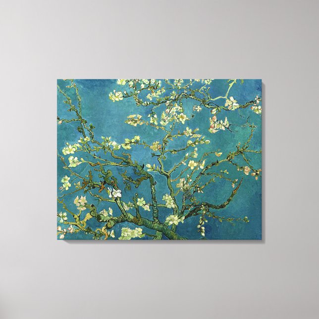 Impressão Em Tela Van Gogh Almond Blossoms Sobre Roupa (Frente)