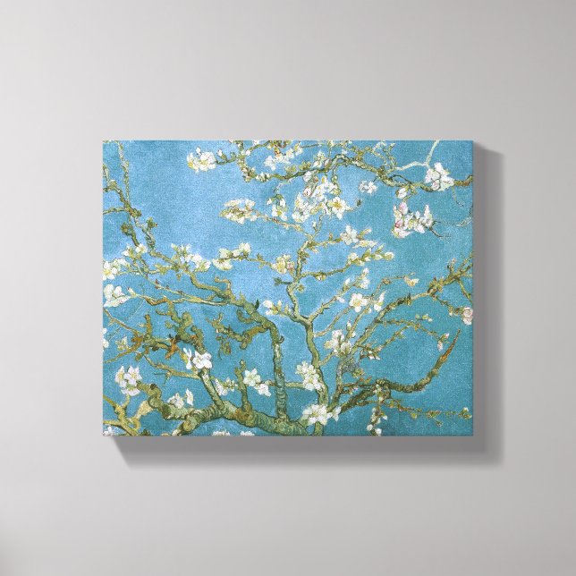 Impressão Em Tela Van Gogh Blossoming Almond Tree Fine Art (Frente)