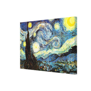 Impressão Em Tela Van Gogh Starry Night Fine Art