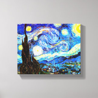 Impressão Em Tela Van Gogh Starry Night Fine Art
