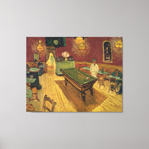 Impressão Em Tela Van Gogh's The Night Café (Le Café de Nu) 1888