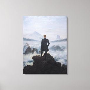 Impressão Em Tela Vantagem sobre o Mar de Névoa