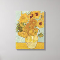 Vase com 12 Girassóis - Vincent Van Gogh (1888)