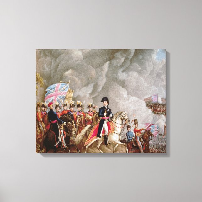 Impressão Em Tela Vase com representação de Wellington (Frente)