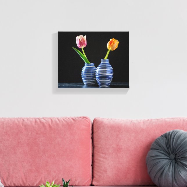 Impressão Em Tela Vase Fotografia (Insitu(Sala de estar))