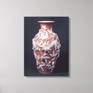 Impressão Em Tela Vaso dos mercadorias de Minton Parian, 1894