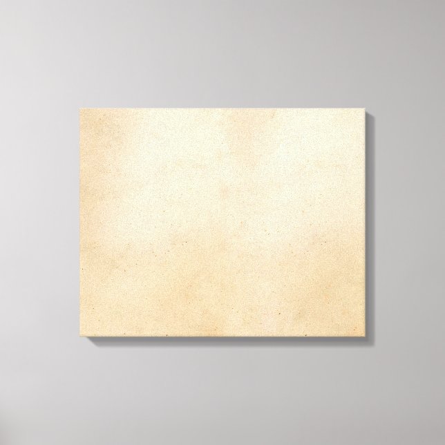 Impressão Em Tela Vazio de Modelo de Pergaminho Antiquado de Papel V (Frente)