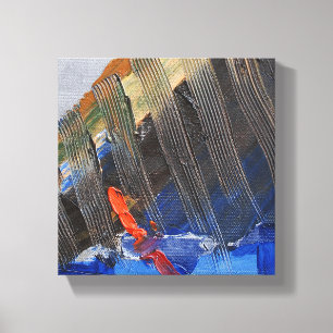 Impressão Em Tela Vela abstrata