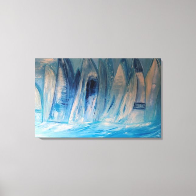 Impressão Em Tela Velas a um dia de verão (Frente)