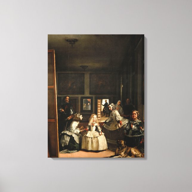 Impressão Em Tela VELAZQUEZ - Las Meninas 1656 (Frente)
