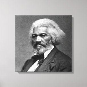 Impressão Em Tela Velho Fr3d3rick Bailey Douglas Herói Afro-American