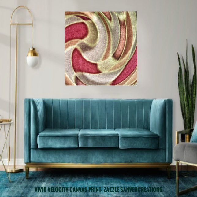 Impressão Em Tela Velocidade vívida (Criador carregado)