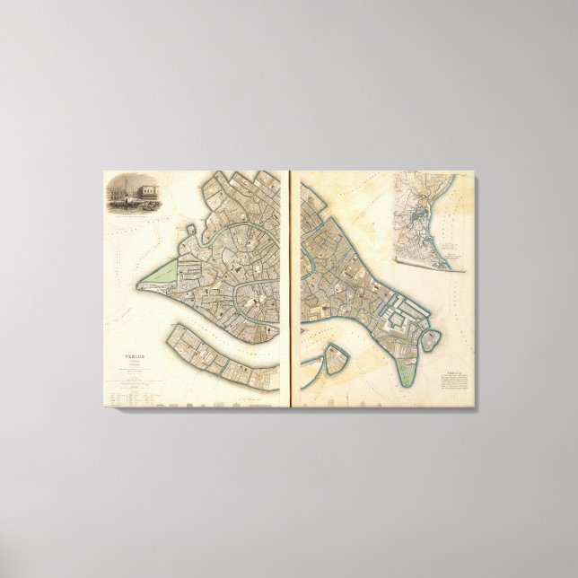 Impressão Em Tela Venezia Venedig (Frente)