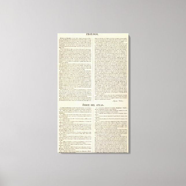 Impressão Em Tela Venezuela (Frente)