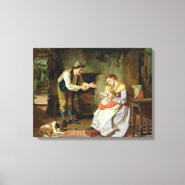 Impressão Em Tela Venha ao Pai (Frente)