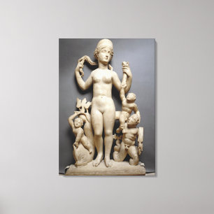 Impressão Em Tela Vênus com putti, um tritão e um golfinho, Roman, 4