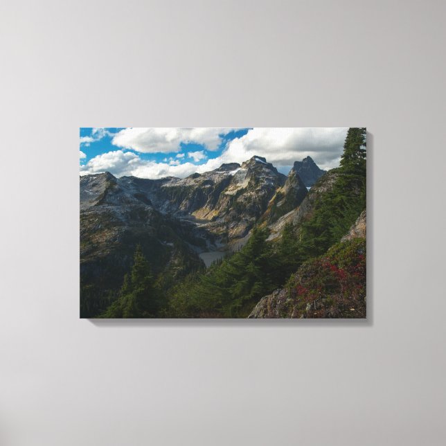 Impressão Em Tela Ver sobre os lagos do Oriente Médio e Inferior (Frente)