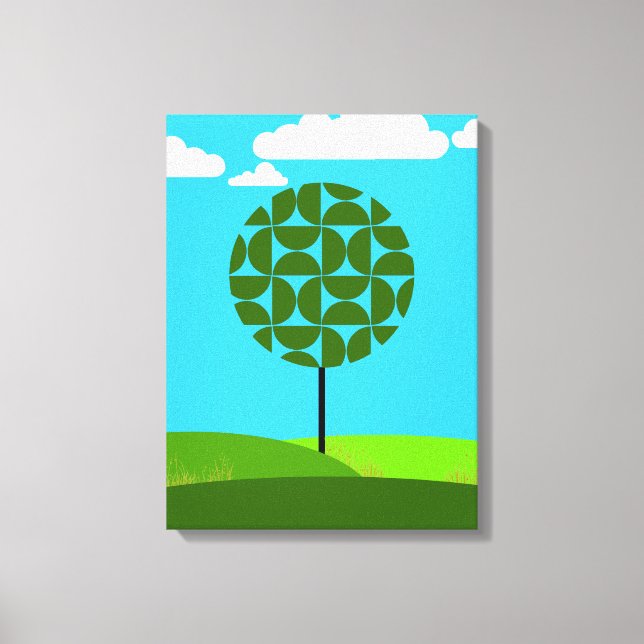 Impressão Em Tela Verão - As Quatro Estações (Frente)