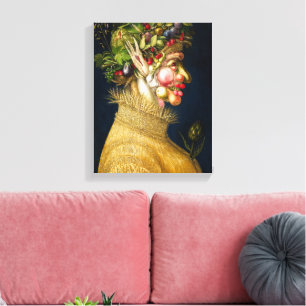Impressão Em Tela Verão Giuseppe Arcimboldo