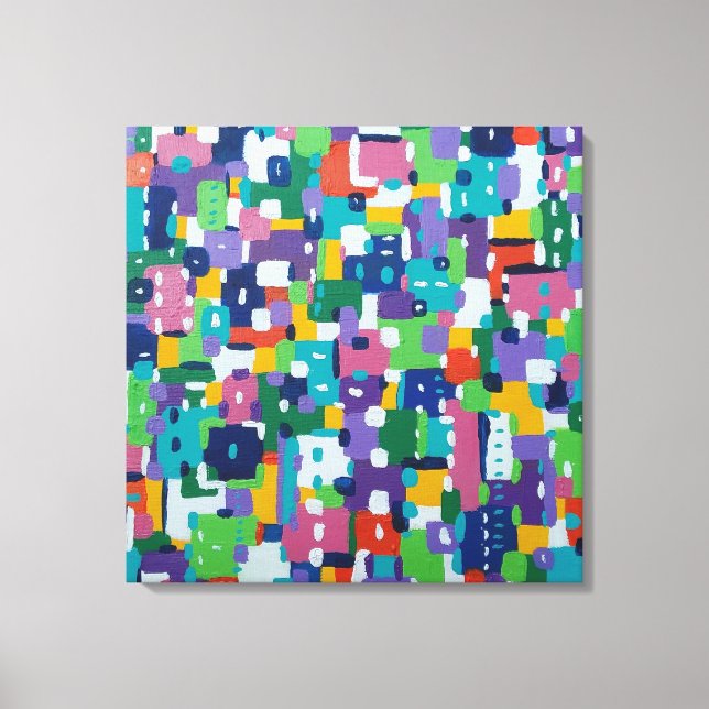 Impressão Em Tela Verão na cidade (Frente)