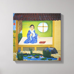 Impressão Em Tela Verão no Japão