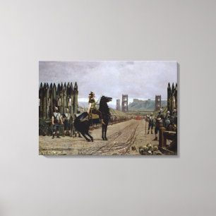 Impressão Em Tela Vercingetorix antes de Caesar, 52 BC, 1886