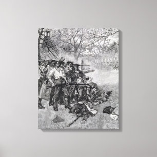 Impressão Em Tela Verde de Lexington