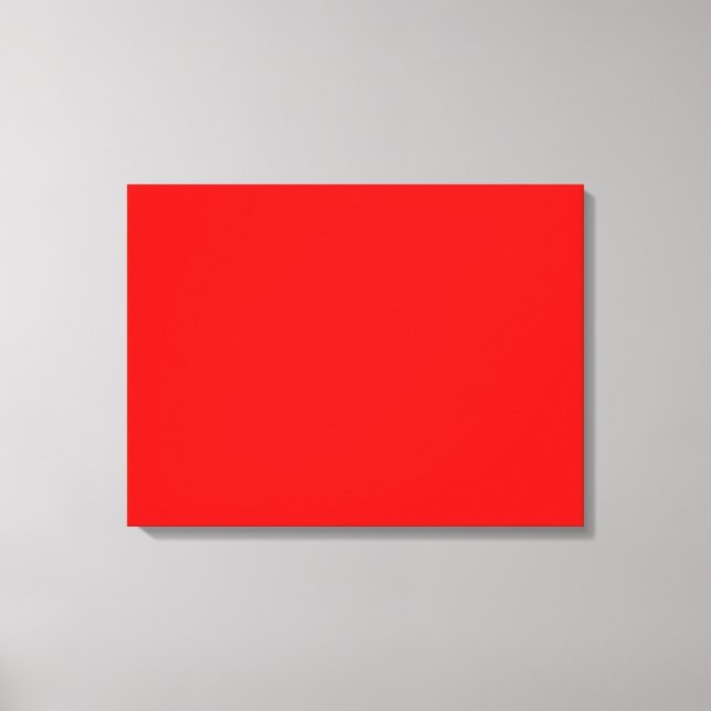 Impressão Em Tela Vermelho (Frente)