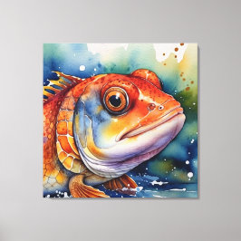 Impressão Em Tela vertical tide