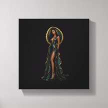 Vespera Kane Couture Sheer Ruffle Gown