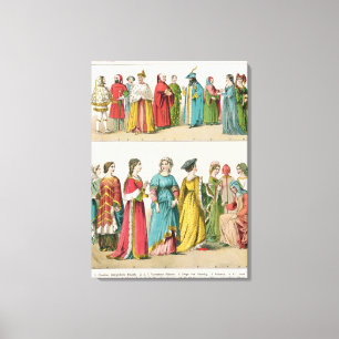 Impressão Em Tela Vestido italiano