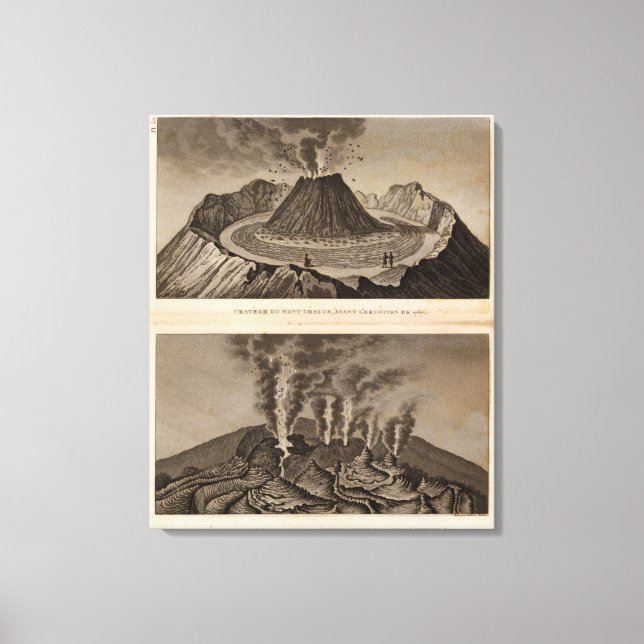 Impressão Em Tela Vesuve, Dolomieu (Frente)