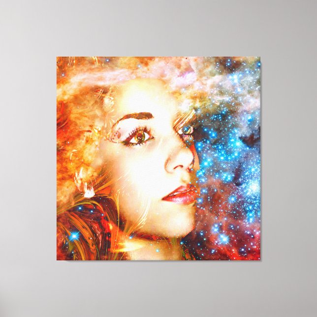 Impressão Em Tela Viagem às Estrelas (Frente)