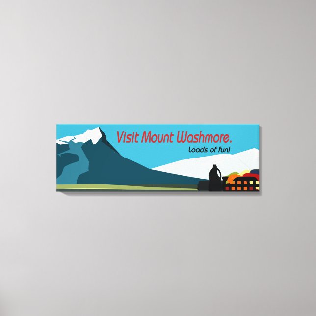 Impressão Em Tela Viagem da sala de lavandaria (Frente)