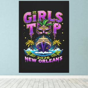 Impressão Em Tela Viagem de Meninas 2026 Nova Orleans