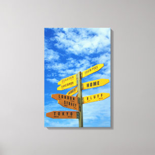 Impressão Em Tela viagem iLUV 16x24