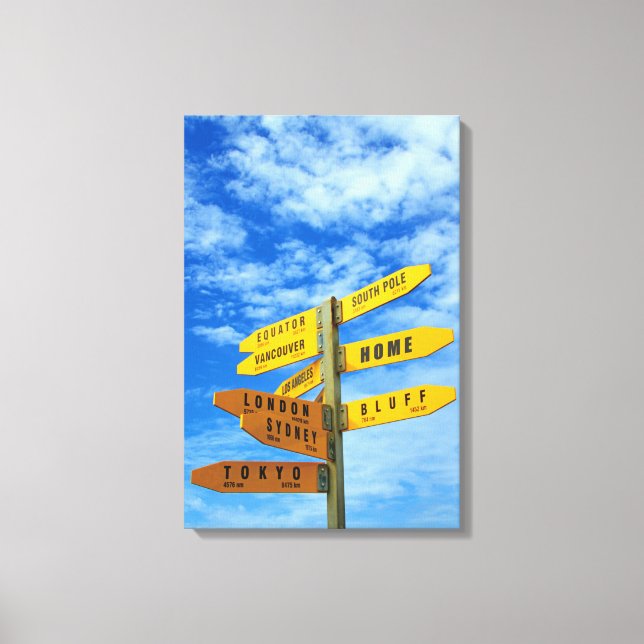 Impressão Em Tela viagem iLUV 16x24 (Frente)