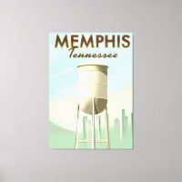 Viagens vintage de poster do Tennessee
