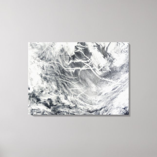 Impressão Em Tela Vias marítimas no Oceano Pacífico (Frente)