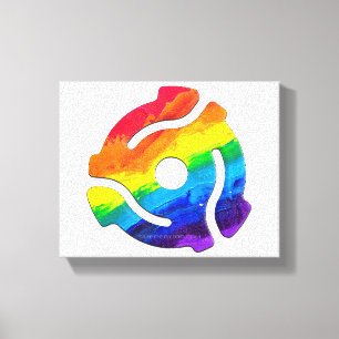 Impressão Em Tela Vibran do adaptador de gravação plástico de 45 RPM