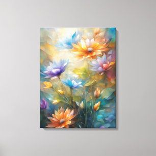 Impressão Em Tela Vibrant Wildflower Buquê