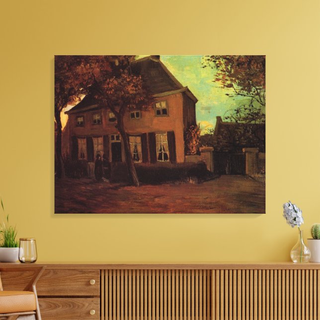 Impressão Em Tela Vicariato em Nuenen por Vincent van Gogh (Insitu(Sala de estar))