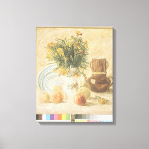 Impressão Em Tela Vida de Vincent van Gogh   ainda, 1887