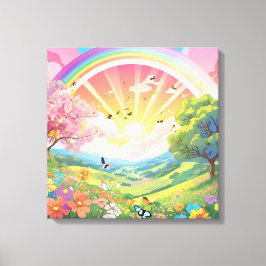 Impressão Em Tela Vida e Beleza Natural